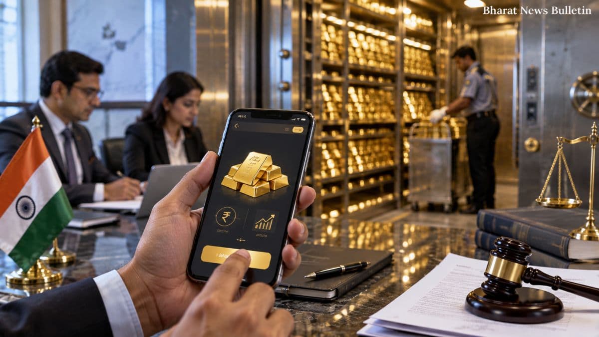 Digital gold regulation and physical bullion backing in India