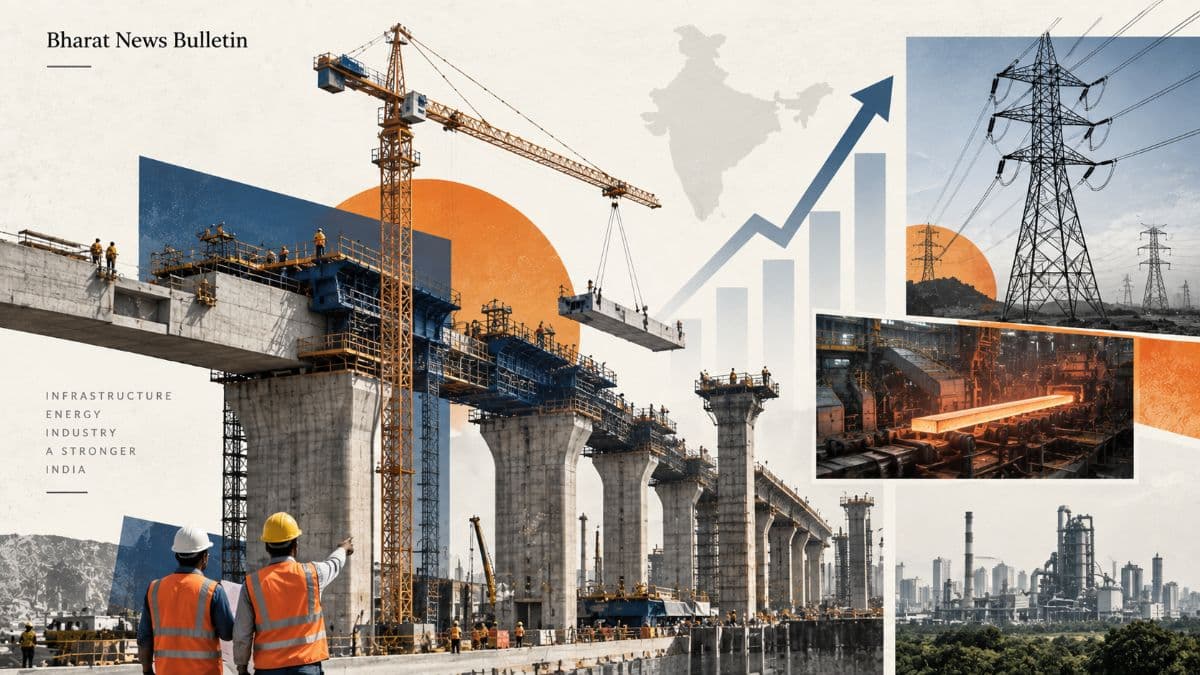 India Core Infrastructure Output