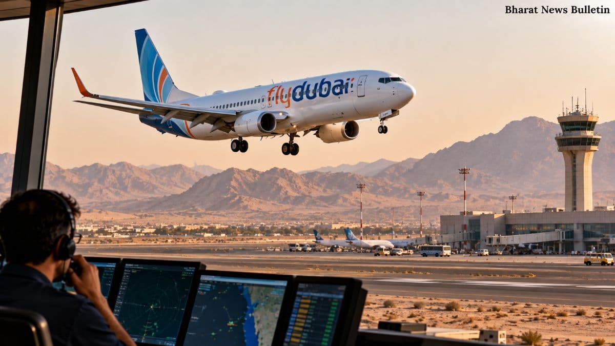 Flydubai passenger aircraft diverted to Saudi Arabia during an emergency on a Dubai-Tel Aviv route.
