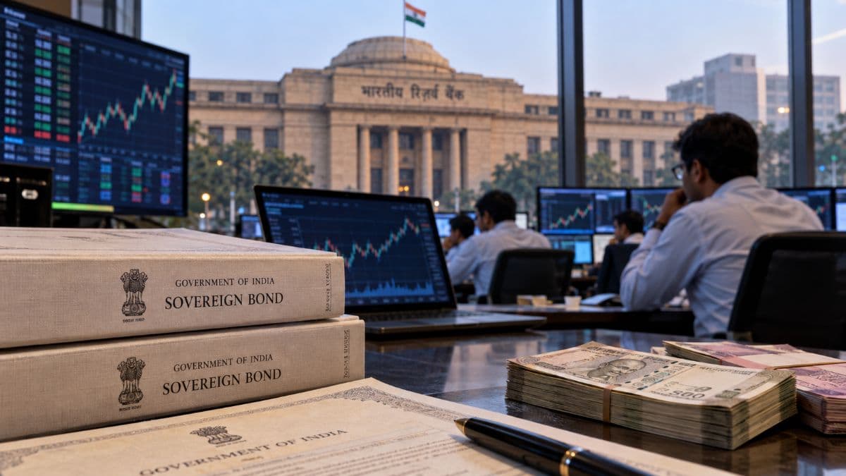 Indian government bond market as India prepares ₹7.96 lakh crore second-half borrowing plan