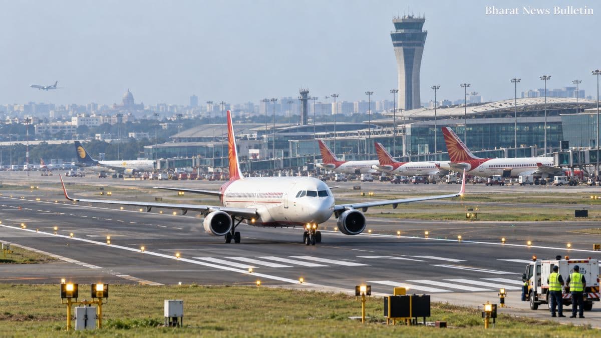 Delhi airport third runway and upgraded aviation infrastructure