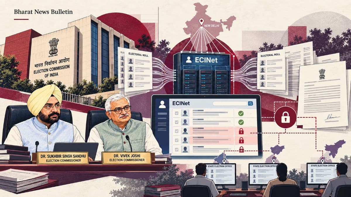 Election Commissioners Flag Centralised Control