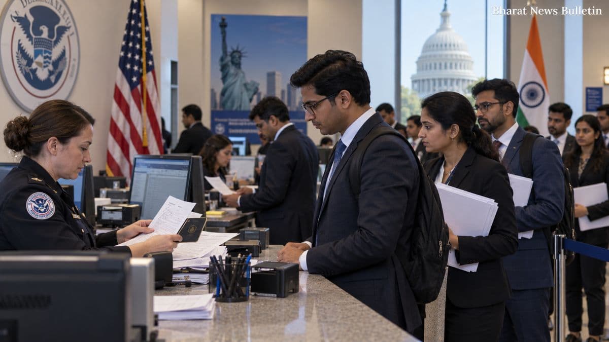 H-1B visa policy affecting Indian professionals in the US