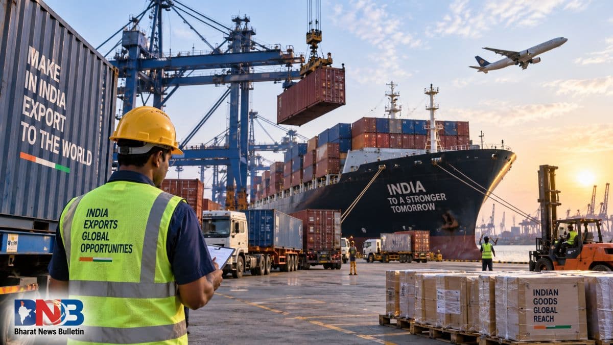 India’s August Goods Exports Rise 26% to $43.81 Billion Amid US Demand and Rupee Fall