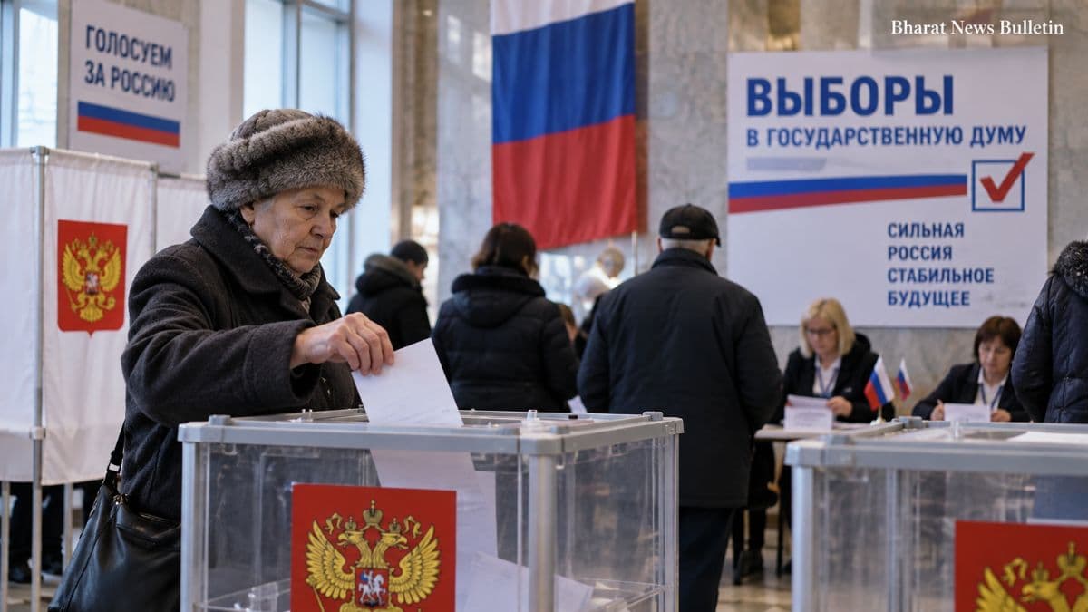 Russia Begins First Parliament Vote Since War