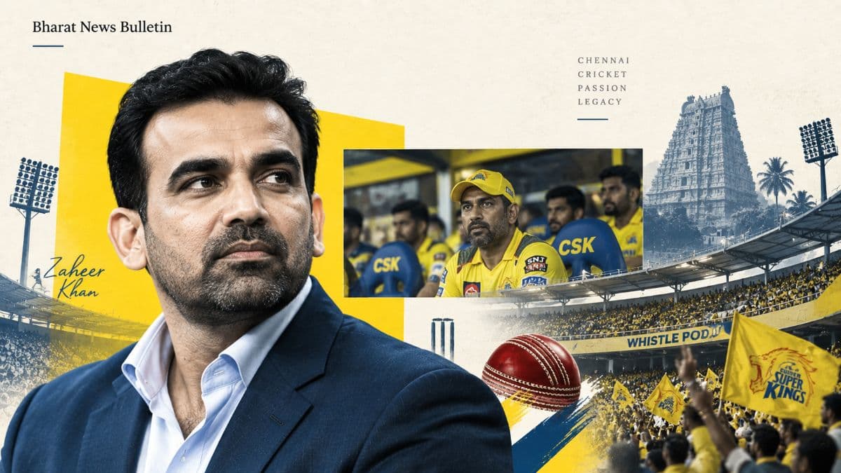 CSK Appoints Zaheer Khan Head Coach